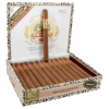 Open box of 25 Arturo Fuente Seleccion Privada #1 natural wrapper cigars with one standing upright.