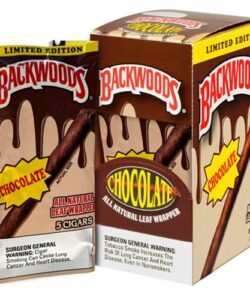 Backwoods Limited Edition Chocolate cigars 5-pack pouch and display box