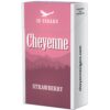 Pink pack of 20 Cheyenne Strawberry Filtered Cigars featuring an eagle logo and mountain graphic.