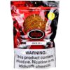 OHM Bold Pipe Tobacco in a 16 oz resealable red bag with a clear window showing loose tobacco.