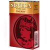 Red and gold pack of Seneca Cherry Filtered Cigars featuring a circular portrait logo.