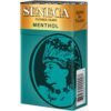 Pack of Seneca Menthol Filtered Cigars in teal green and gold featuring a Native American profile logo.