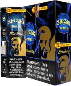 Zig Zag Cigar Wraps - Blueberry
