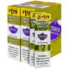 Swisher Sweets White Grape Cigarillos, box of 30 foil pouches of 2