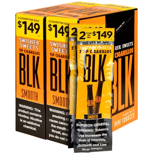 1117-1.jpg Swisher Sweets BLK Tip Cigarillos Smooth