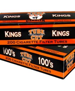 Gambler Tube Cut Full Flavor cigarette filter tubes, 200-count box