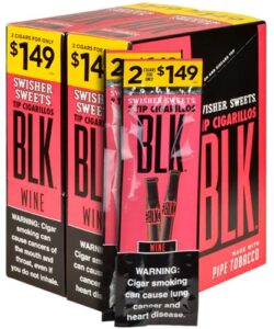 Swisher Sweets BLK Tip Cigarillos Wine