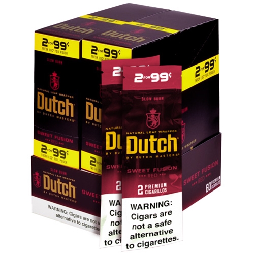 dutch_masters_sweet_fusion_cigarillos_box_of_60 Dutch Masters Sweet Fusion Cigarillos, box of 30 foil pouches of 2