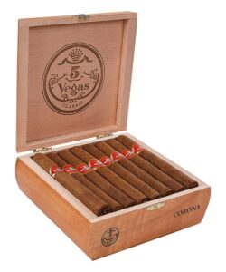 5 Vegas Classic Cigars - Corona (5.5" x 44) – Box of 25