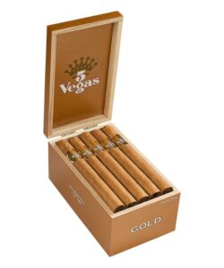5 Vegas Gold Cigars - Churchill (7.0" x 50) – Box of 20