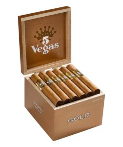 5 Vegas Gold Cigars - Nuggets (4.5" x 44) – Box of 30
