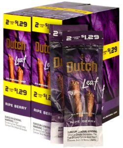 Dutch Masters Dutch Leaf Cigars, Ripe Berry