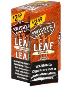 Swisher Sweets Leaf Cigars Cognac