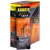 Game Leaf Natural Cigarillos, box of 15 foil pouches of 2