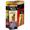 Game Leaf Sweet Aromatic Cigarillos, box of 15 foil pouches of 2