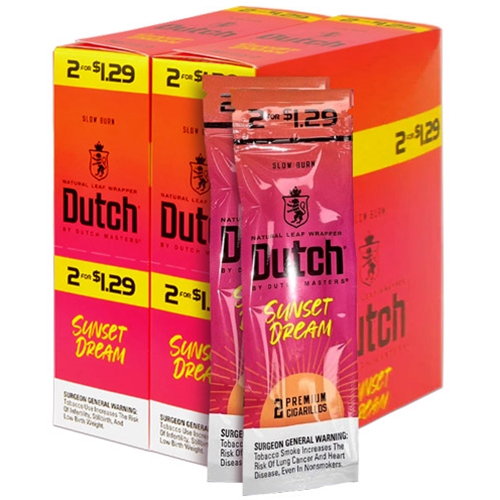 dutch_masters_sunset_dream_cigarillos_box_of_60 Dutch Masters Sunset Dream Cigarillos, box of 30 foil pouches of 2
