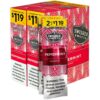 Swisher Sweets Peppermint Cigarillos, box of 30 foil pouches of 2