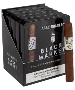 Alec Bradley Black Market Cigars - Smalls (4.18" x 36) – Sleeve of 5 tins (30 cigars)