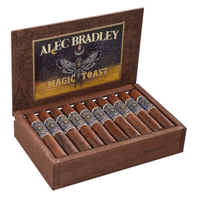 alec-bradley-magic-toast-toro-cigars-ab4-pm-1000-left-1811 Alec Bradley Magic Toast Toro cigars, box of 15