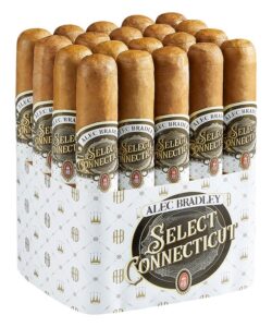 Alec Bradley Select Connecticut Churchill cigars, pack of 20