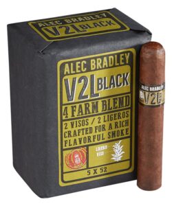 Alec Bradley V2L Black Robusto cigars, pack of 20