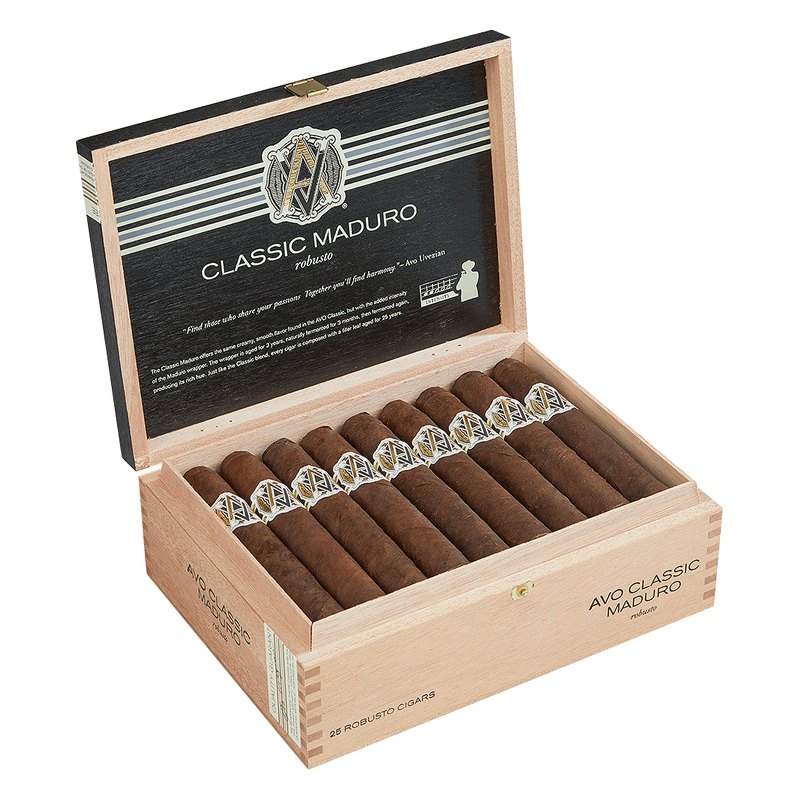 avo-classic-maduro-no-2-cigars-2av-pm-1000 AVO Classic Maduro No. 2 cigars, box of 25