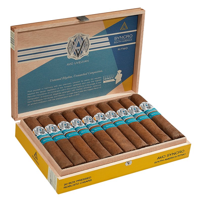 avo-syncro-south-american-ritmo-robusto-cigars-av9-pm-1000 AVO Syncro South American Ritmo Robusto cigars, box of 20