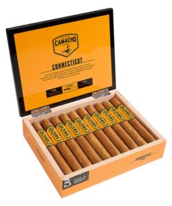 Camacho Connecticut Cigars - 6x60 (6.0" x 60) – Box of 20