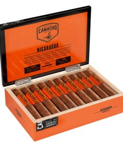 Camacho Nicaragua Robusto cigars, box of 20
