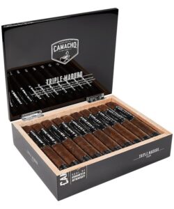 Camacho Triple Maduro Cigars - Toro (6.0" x 50) – Box of 20