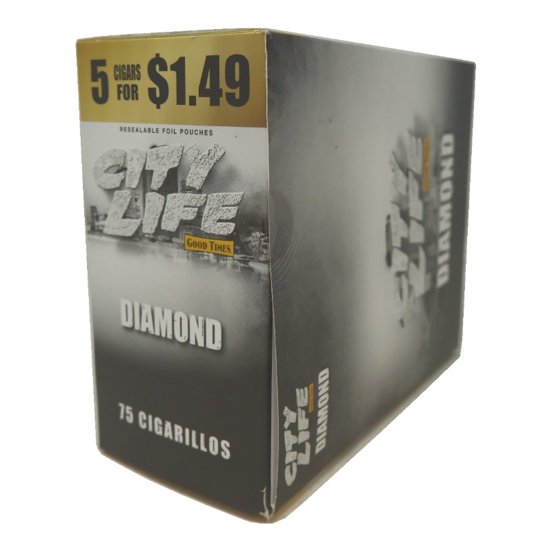City Life Diamond Cigarillos City Life Diamond cigarillos box