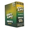 City Life Sour Apple cigarillos box
