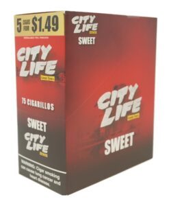 City Life Sweet cigarillos box
