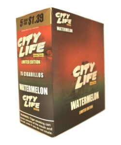 City Life Watermelon cigarillos box