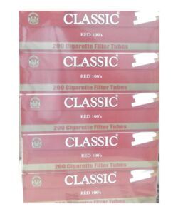 Classic Filter Tubes, Full Flavor 100mm