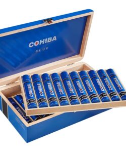 Cohiba Blue Cigars - Robusto Tubo (5.5" x 50) – Box of 20
