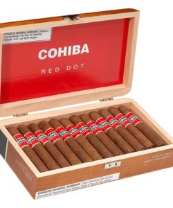 Cohiba Red Dot Cigars - Robusto Fino (4.7" x 47) – Box of 25