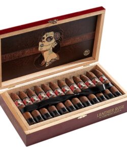 Deadwood Leather Rose Cigars - Torpedo (5.0" x 54) – Box of 24