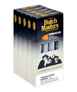Dutch Masters Corona Deluxe Cigars, 5 Packs of 4 Cigars (Total of 20 Cigars)