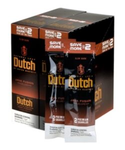 Dutch Masters Java Fusion Cigarillos, box of 30 foil pouches of 2