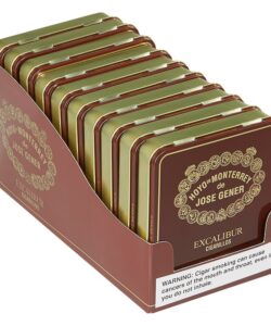 Excalibur Cigarillo Natural cigars, pack of 200 (10 x 20)