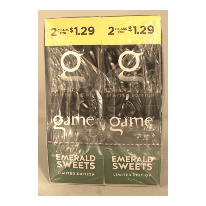 Game Emerald Cigarillos Game Emerald Cigarillos, box
