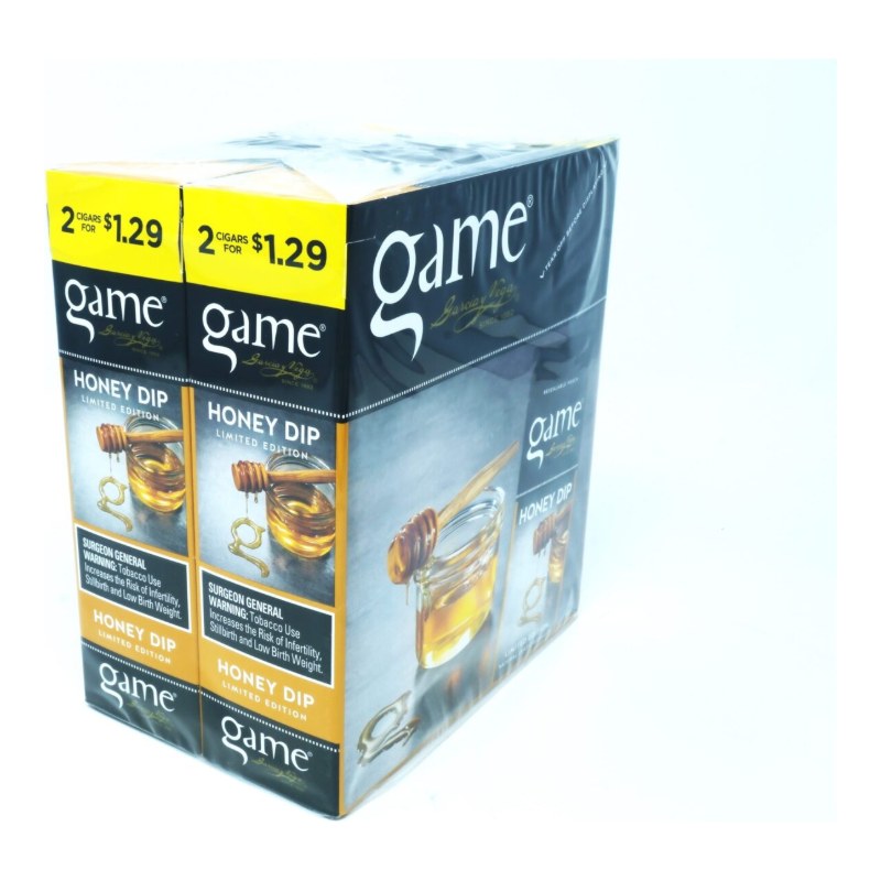 Game Honey Dip Cigarillos Game Honey Dip Cigarillos, box