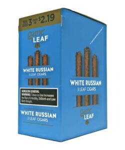 Game Leaf Cigarillos 3-Packs, White Russian