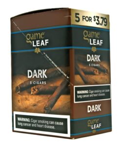 Game Leaf Cigarillos 5-Packs, Dark