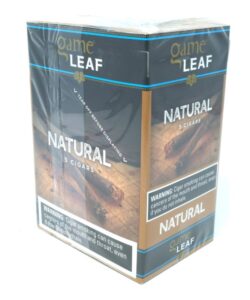 Game Leaf Cigarillos 5-Packs, Natural