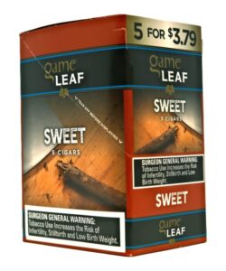 Game Leaf Cigarillos 5-Packs, Sweet