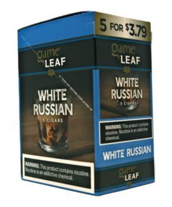 Game Leaf Cigarillos 5-Packs, White Russian