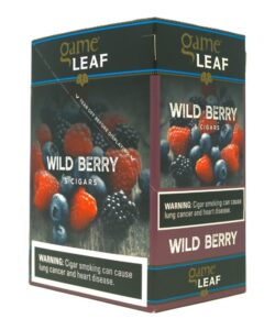 Game Leaf Cigarillos 5-Packs, Wild Berry