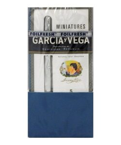 Garcia y Vega Miniatures Cigars, 10 Packs of 5 Cigars (Total of 50 Cigars)